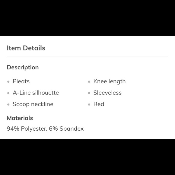 Simply Emma Gorgeous Red & Black Slimming Vneck Dress - Picture 10 of 10